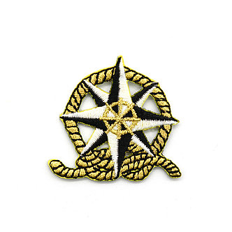 Термоаппликация AD1302 "Роза ветров ", 1шт., Hobby&Pro, фото 2