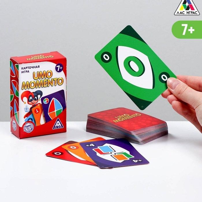 Карточная игра «UNO momento» 7+ - фото 1 - id-p154350266