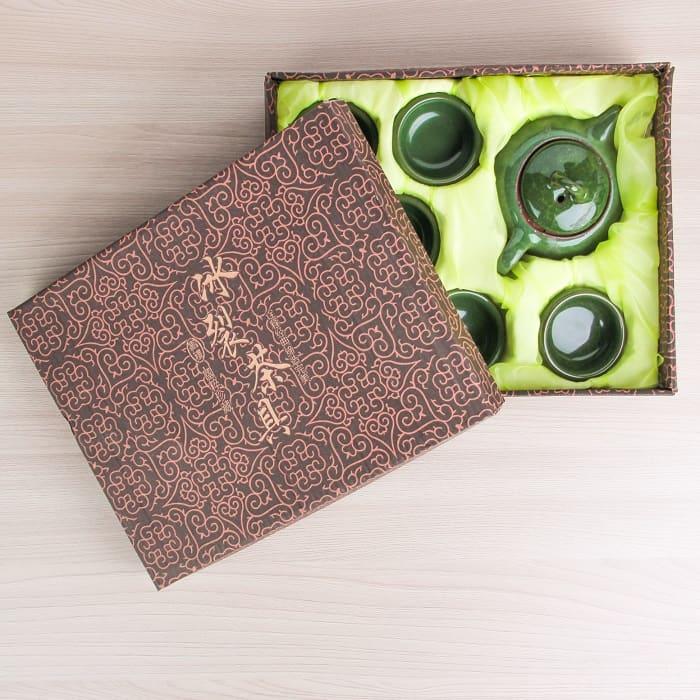 Набор для чайной церемонии «Green Melody» 7 предметов - фото 2 - id-p154350312