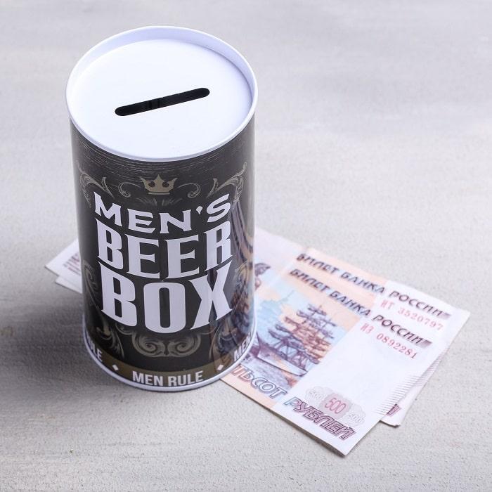 Копилка консервная банка «Beer box» - фото 2 - id-p154350319