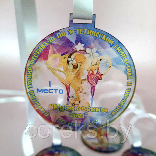 Медаль из оргстекла "Кубок весна" - фото 1 - id-p154360297