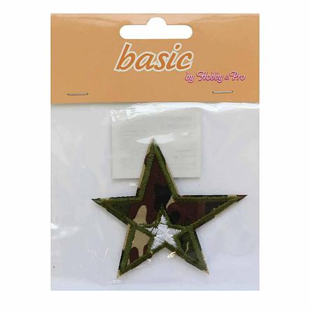 Термоаппликация LML081-3 "Звезда", 1шт., Hobby&Pro basic, фото 2
