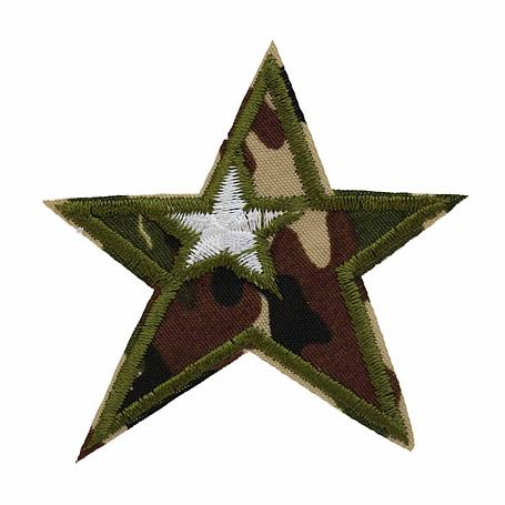 Термоаппликация LML081-3 "Звезда", 1шт., Hobby&Pro basic, фото 2