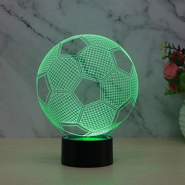 3D светильник «Футбольный мяч» от USB, 7 режимов цвета - фото 3 - id-p154350455