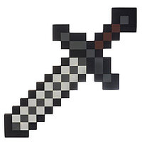 Алмазный меч Minecraft черно- белый 60 см.