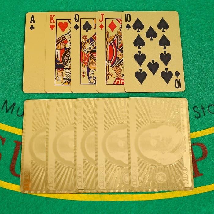 Набор игральных карт «Gold» в шкатулке - фото 3 - id-p154350534