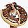 Надувной круг Пончик Шоколадный 120 см, фото 3