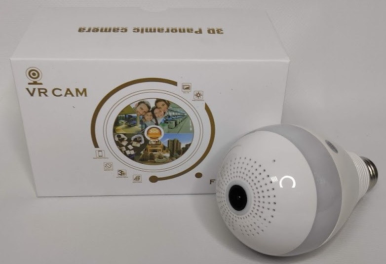Камера видеонаблюдения - лампа VR CAM - фото 3 - id-p154369410