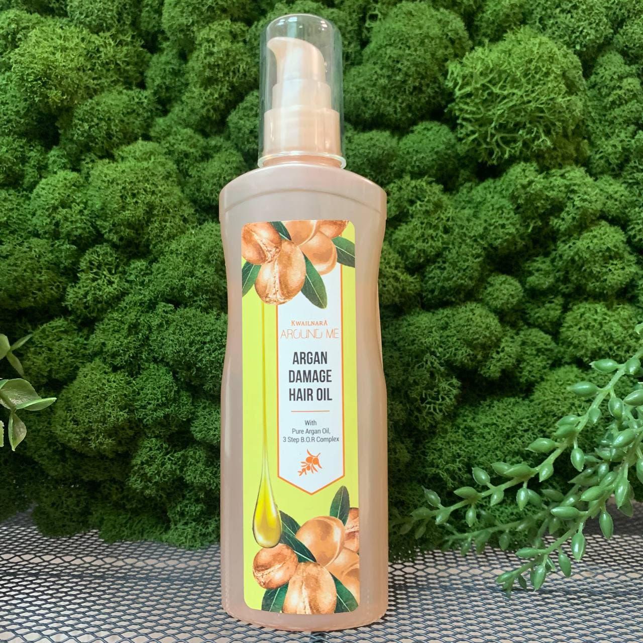 Масло для поврежденных волос Welcos Around Me Argan Damage Hair Oil (155мл)