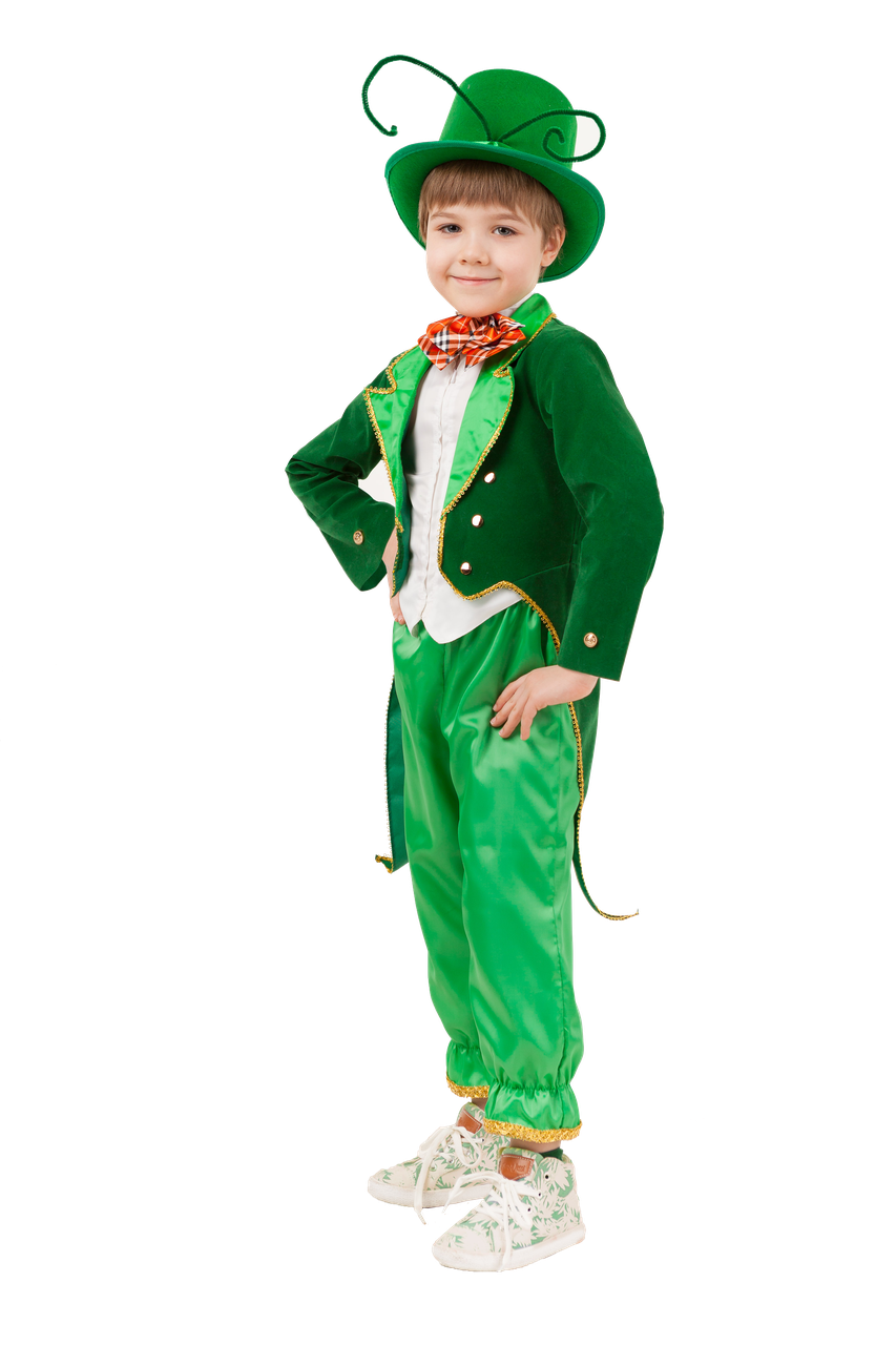 Детский карнавальный костюм Кузнечик Пуговка 2080 к-20