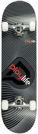 Скейтборд Playlife illusion серый, фото 2