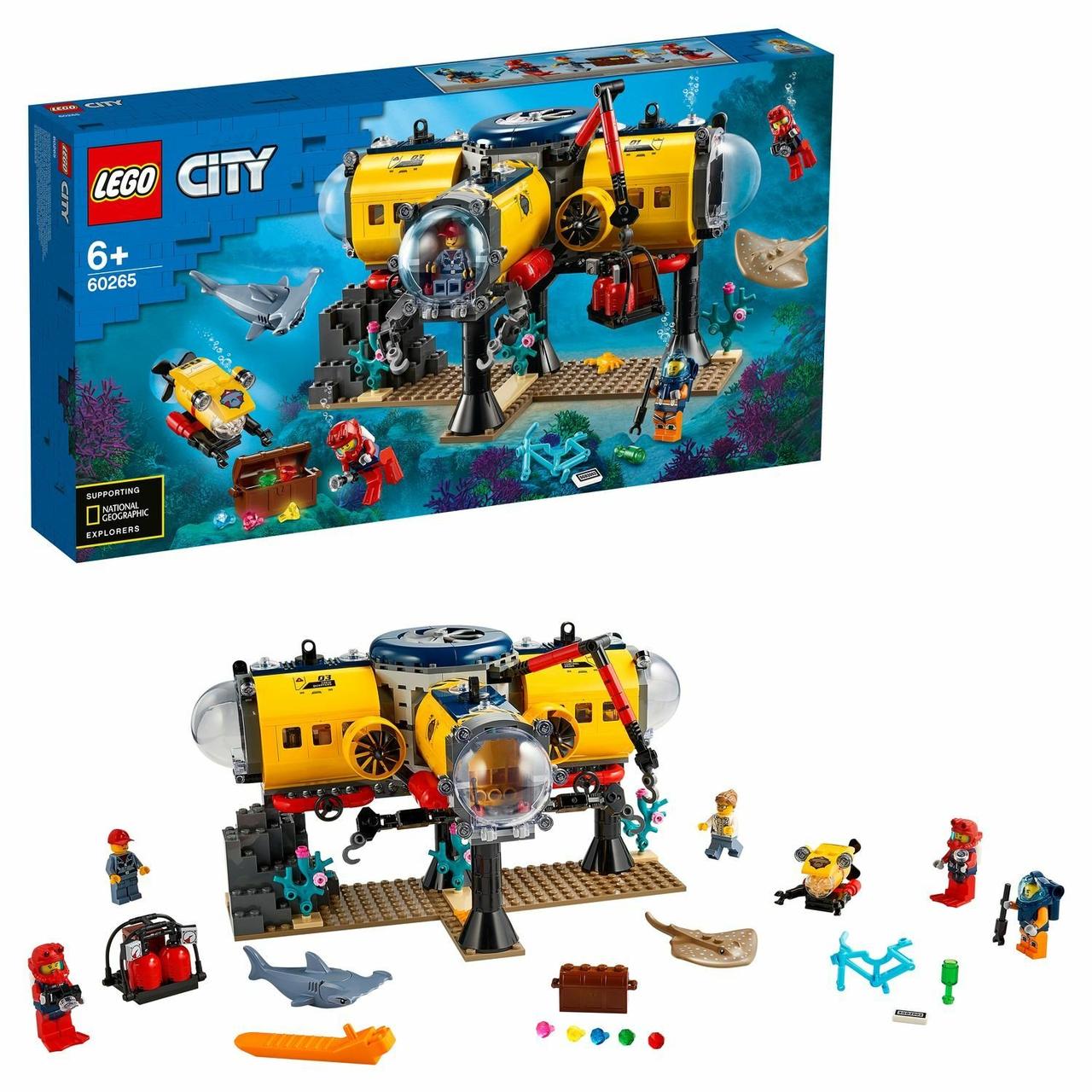 Конструктор LEGO City Исследовательская база 60265