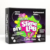 Слайм-фабрика Slime Lab Neon "Баббл Гам" (3 слайма, 3 цвета) Висма