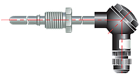 Термопара с коммутационной головкой дТП185 (аналог)
