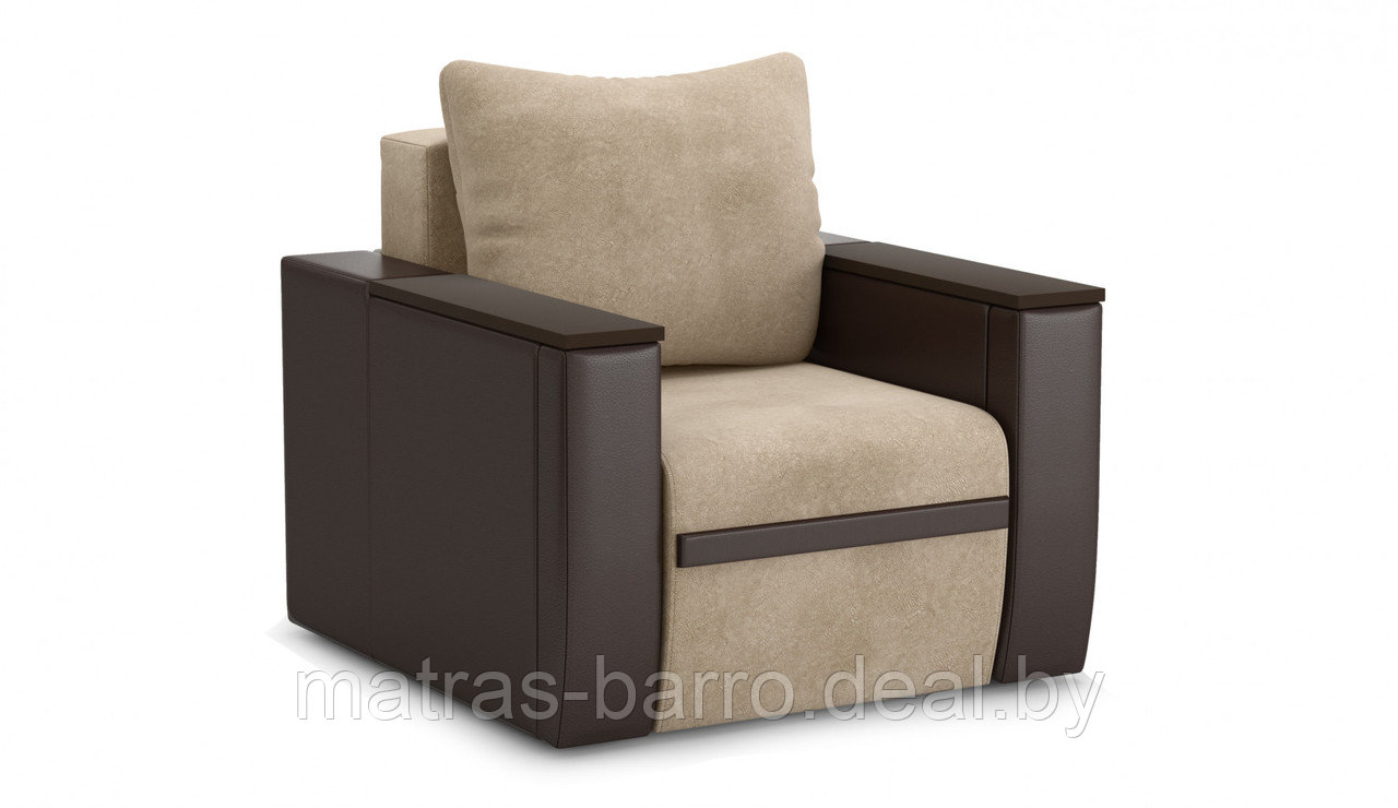 Кресло-кровать "Атика New" раскладное ткань Cortex/beige - фото 1 - id-p154414095
