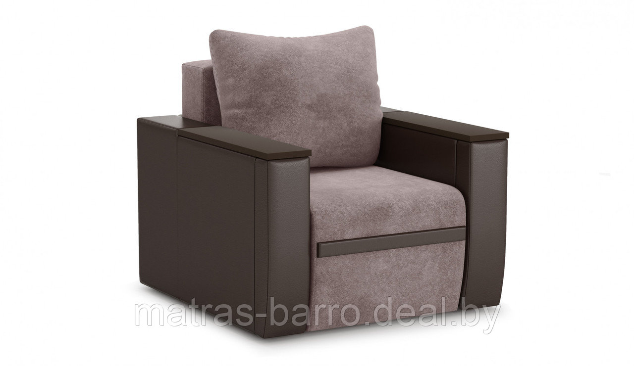 Кресло-кровать "Атика New" раскладное ткань Cortex/latte - фото 1 - id-p154414096
