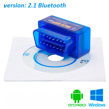 Адаптер ELM327 Bluetooth OBD II (Версия 2.1). Новая улучшенная версия - фото 1 - id-p154424145