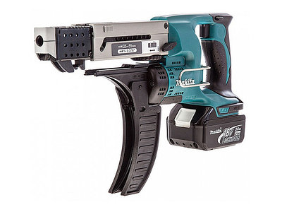 Аккум. шуруповерт MAKITA DFR 550 RFE в чем. (18.0 В, 2 акк., 3.0 А/ч Li-Ion, 1 скор., 40 Нм, шурупы до 4 мм)