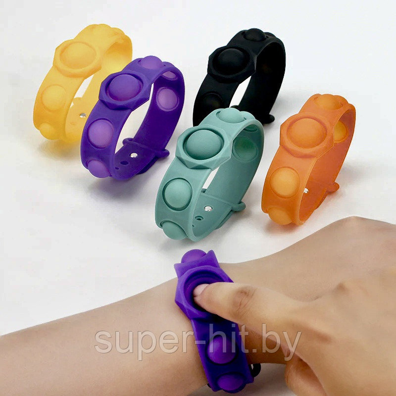 Поп ит (Pop It) браслет игрушка антистресс - фото 2 - id-p154438366