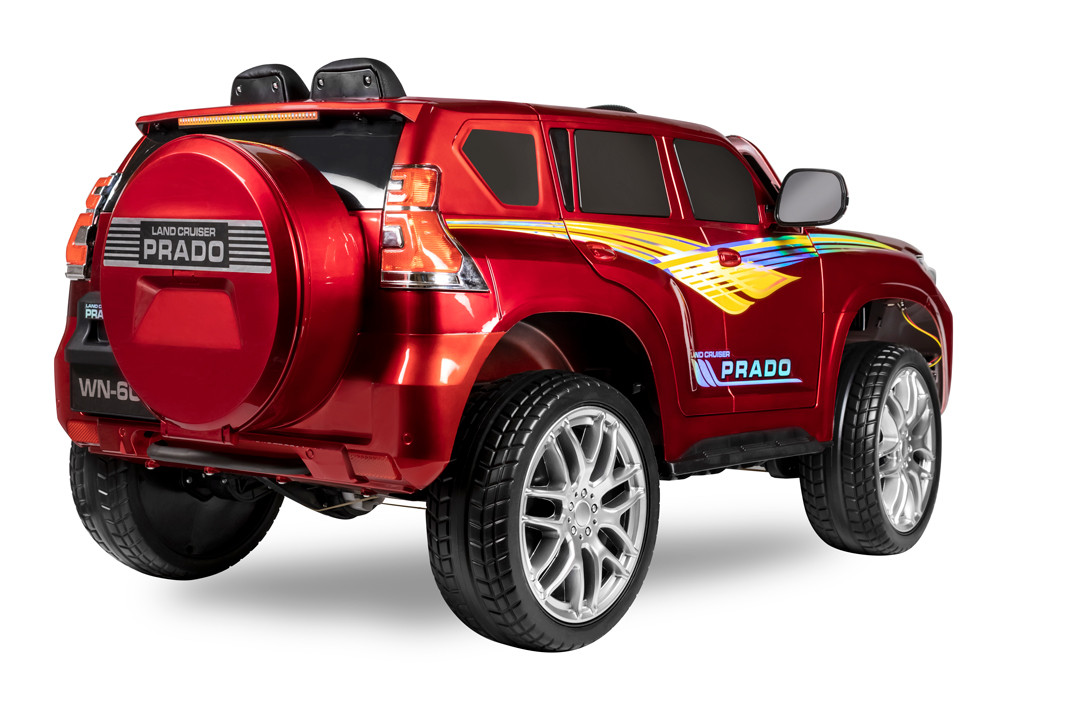 Детский электромобиль Kids Care Toyota Land Cruiser Prado 4x4 (красный paint) - фото 4 - id-p154445183