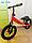 Детский беговел Happy Baby , арт S-08 , лёгкий, надувные колеса цвет: красный, фото 3