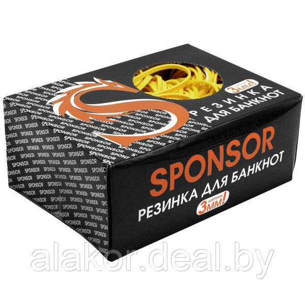 Резинка для денег 500г SPONSOR