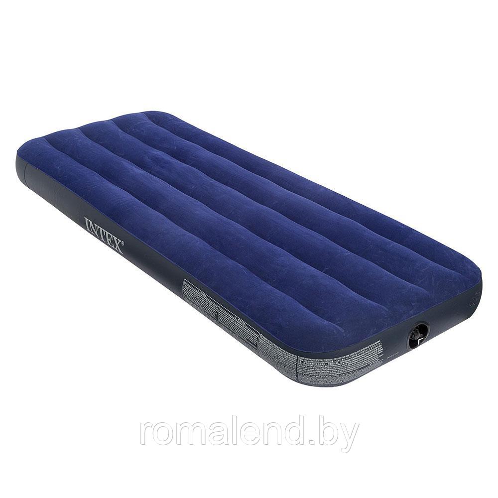 Односпальный надувной матрас Intex Classic Downy Airbed 64756 - фото 2 - id-p154447927