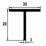 Тавр 30х20*1,5мм Тп 06.2000.504 анод бронза 2м, фото 2