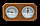 Термометр-гигрометр ОЧКИ восьмиугольник (липа, ольха, термодревесина), фото 3