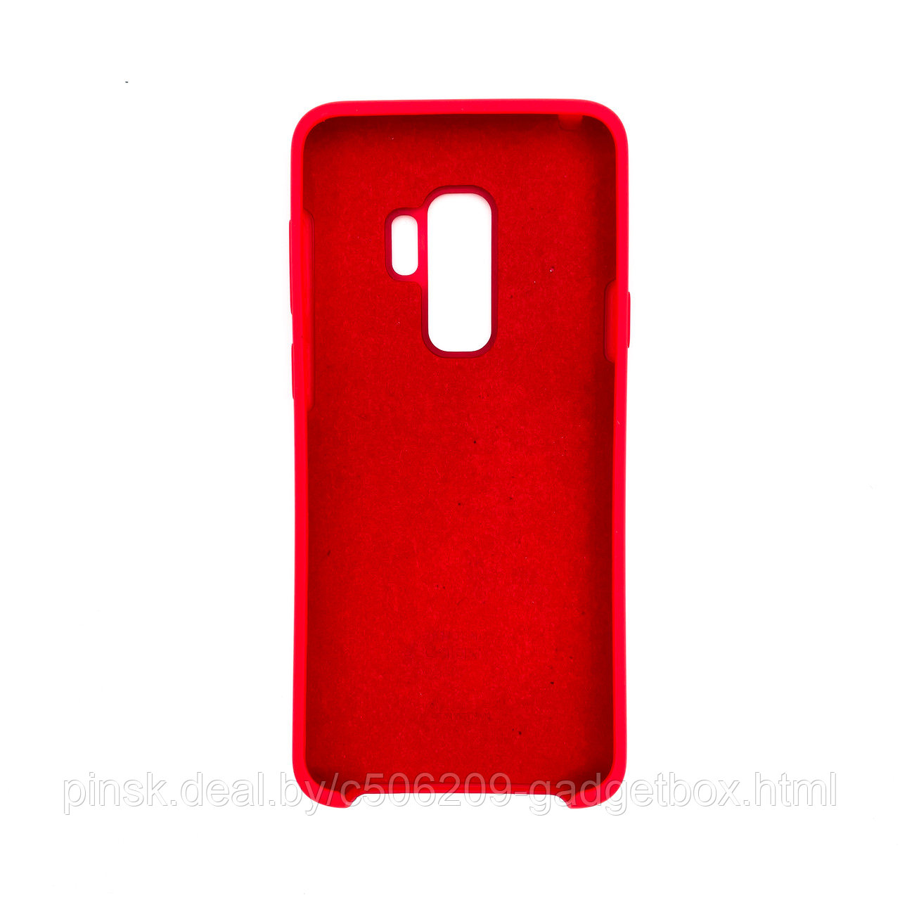 Чехол Silicone Cover для Samsung S9, Красный - фото 2 - id-p154459851