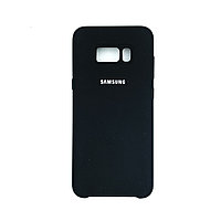 Чехол Silicone Cover для Samsung S8+, Черный