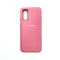 Чехол Silicone Cover для Samsung S11e / S20, Нежно-розовый