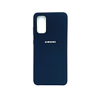 Чехол Silicone Cover для Samsung S11e / S20, Темно-синий