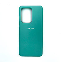 Чехол Silicone Cover для Samsung S11+ / S20 Ultra, Мятный