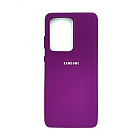 Чехол Silicone Cover для Samsung S11+ / S20 Ultra, Фиолетовый