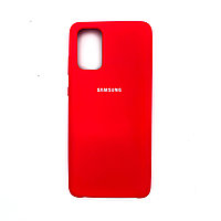 Чехол Silicone Cover для Samsung S10 Lite/M 80 S/A91, Красный