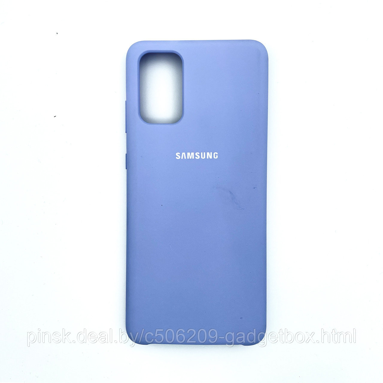 Чехол Silicone Cover для Samsung S11 / S20+, Фиалковый - фото 1 - id-p154459833