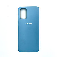Чехол Silicone Cover для Samsung S11 / S20+, Морской голубой