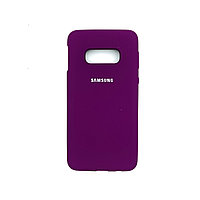 Чехол Silicone Cover для Samsung S10E, Фиолетовый