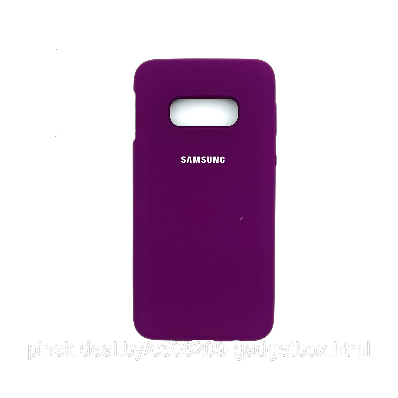 Чехол Silicone Cover для Samsung S10E, Фиолетовый - фото 1 - id-p154459828