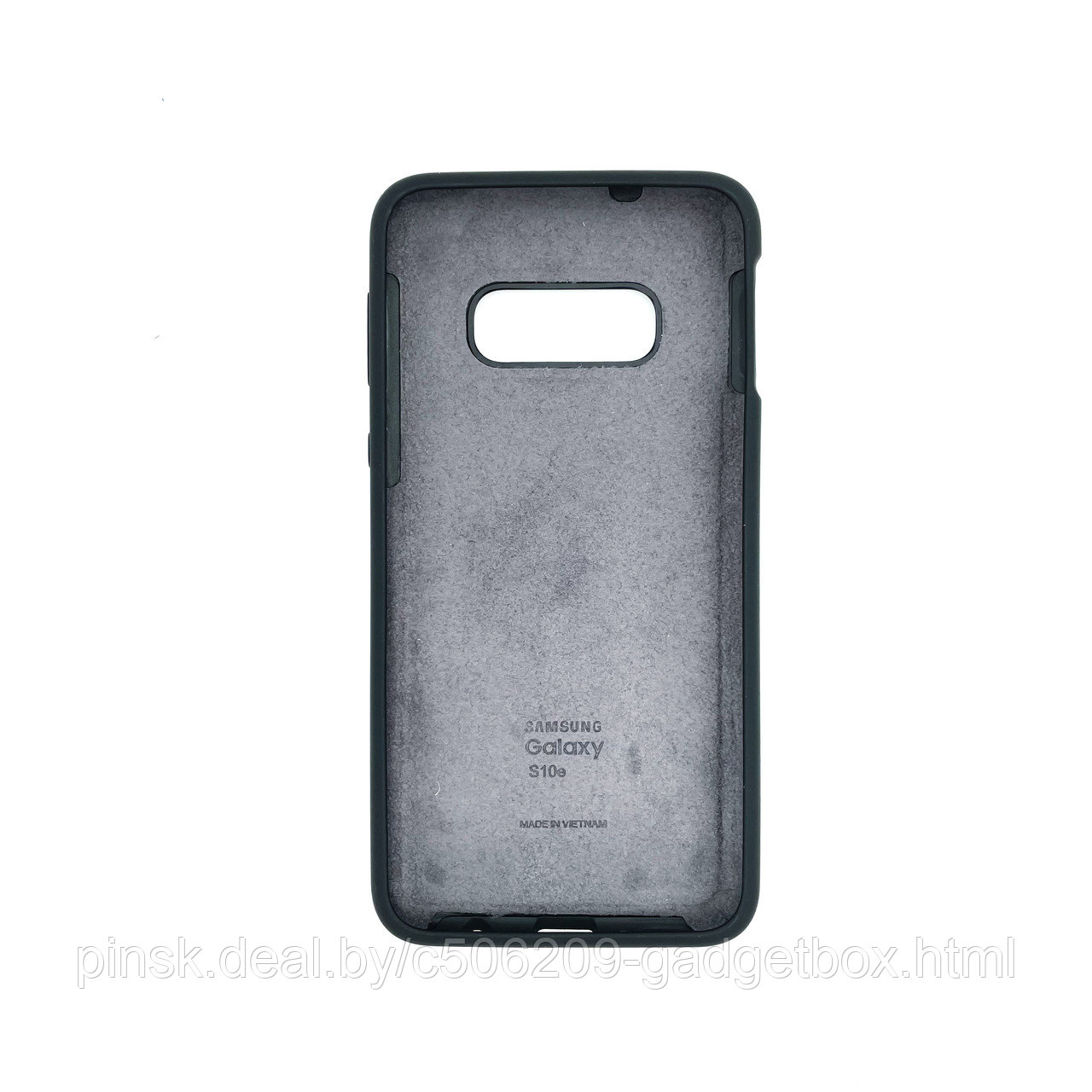 Чехол Silicone Cover для Samsung S10E, Черный - фото 2 - id-p154459827