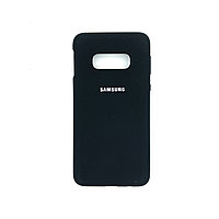 Чехол Silicone Cover для Samsung S10E, Черный