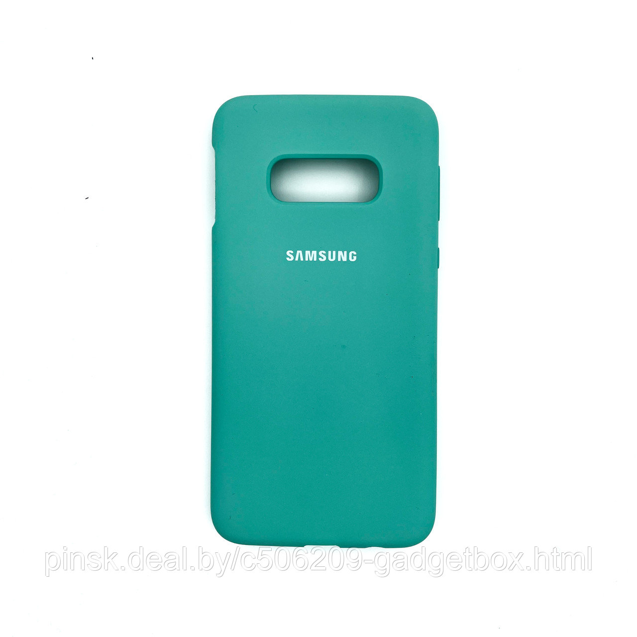 Чехол Silicone Cover для Samsung S10E, Бирюзовый - фото 1 - id-p154459826