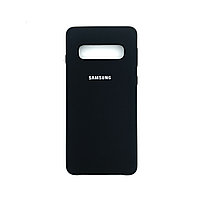 Чехол Silicone Cover для Samsung S10, Черный