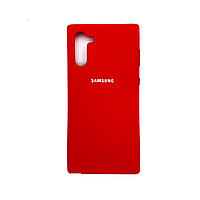 Чехол Silicone Cover для Samsung Note 10, Красный