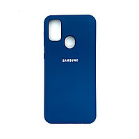 Чехол Silicone Cover для Samsung M30s / M21, Синий