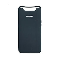 Чехол Silicone Cover для Samsung A80 / A90, Черный