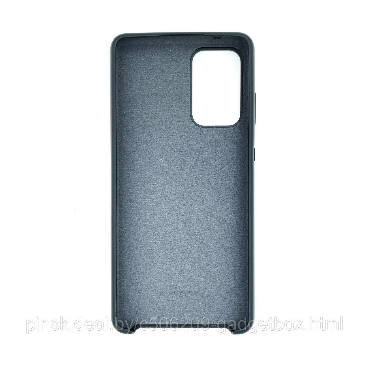 Чехол Silicone Cover для Samsung A72, Черный - фото 2 - id-p154459577