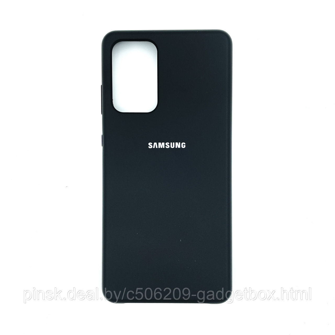 Чехол Silicone Cover для Samsung A72, Черный - фото 1 - id-p154459577