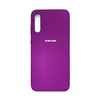 Чехол Silicone Cover для Samsung A70, Фиолетовый